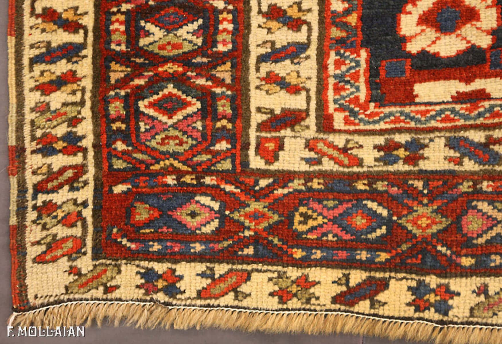 Antique North West Persia Carpet (341x109 cm)